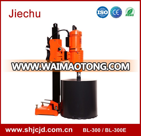 BL-300C Portable vertical diamond concrete core drilling hole machine price for sale with two gear Speed regulation